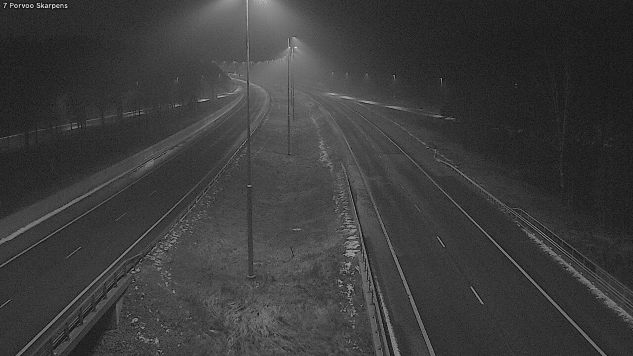 Weather Camera Image Väg 7 Borgå Skarpens, Porvoo, Uusimaa