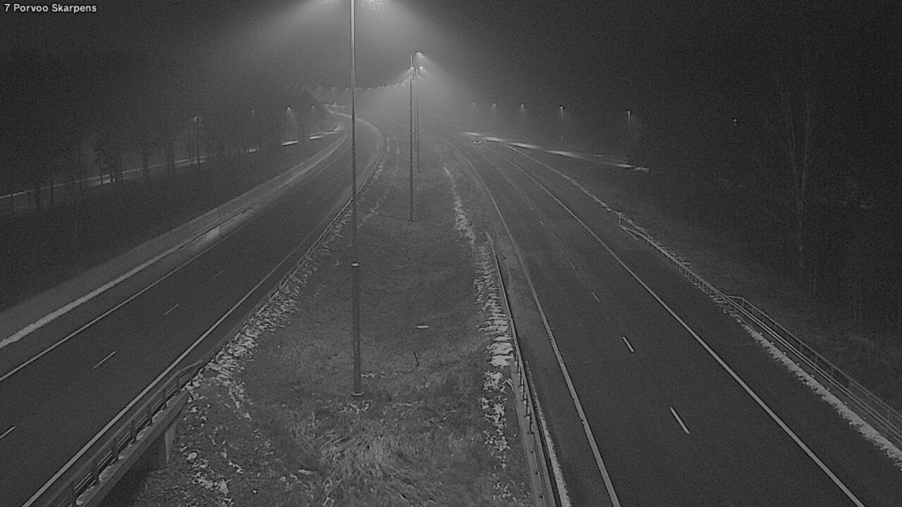 Weather Camera Image Väg 7 Borgå Skarpens, Porvoo, Uusimaa