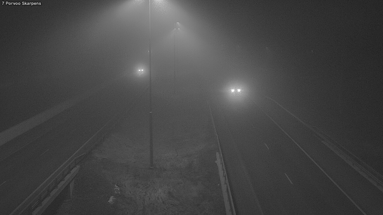 Weather Camera Image Road 7 Porvoo Skarpens, Porvoo, Uusimaa