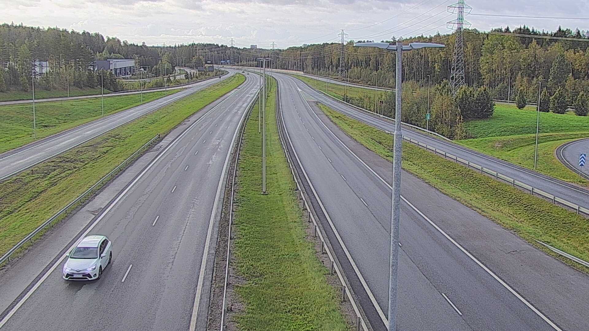 Weather Camera Image Road 3 Vantaa, south, Vantaa, Uusimaa