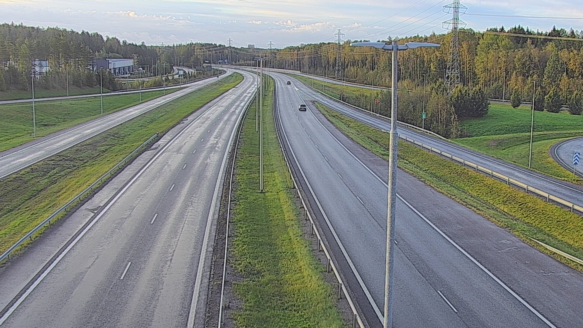 Weather Camera Image Road 3 Vantaa, south, Vantaa, Uusimaa
