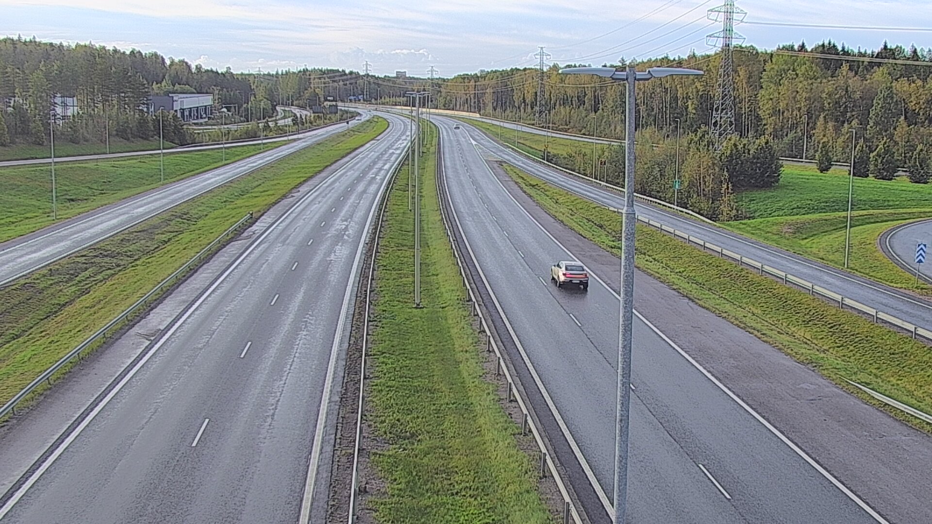 Weather Camera Image Road 3 Vantaa, south, Vantaa, Uusimaa