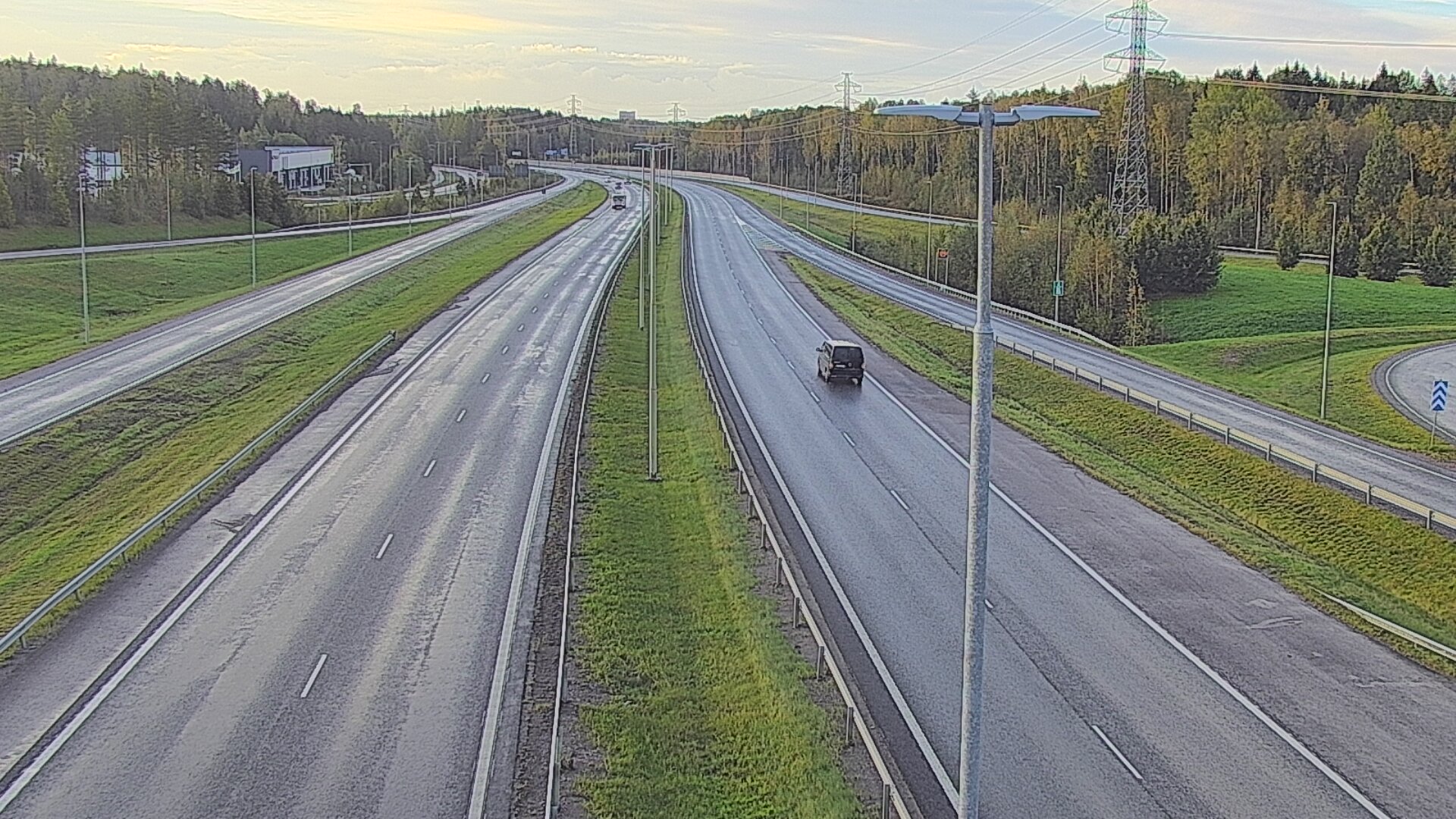 Weather Camera Image Road 3 Vantaa, south, Vantaa, Uusimaa