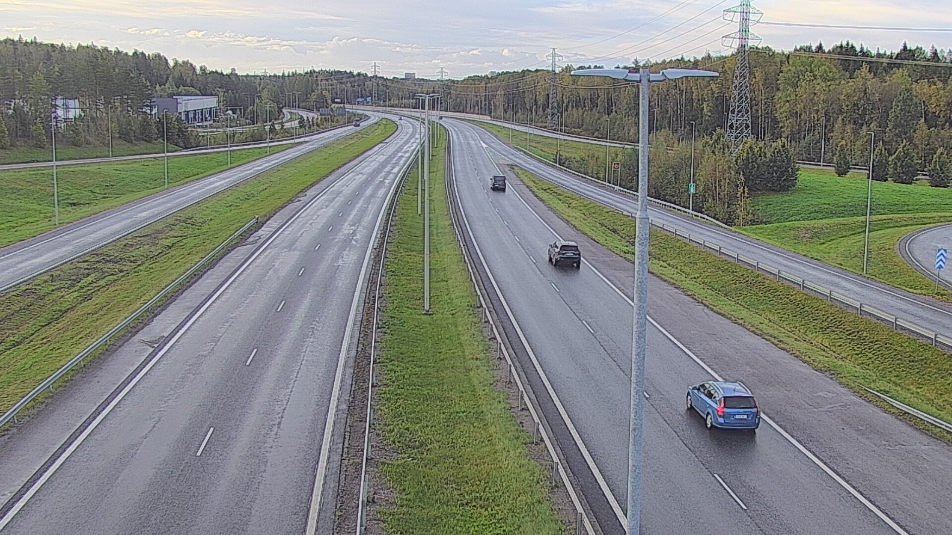 Weather Camera Image Road 3 Vantaa, south, Vantaa, Uusimaa