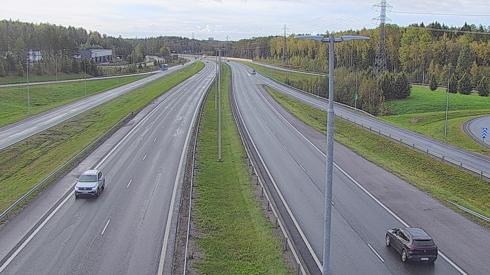 Weather Camera Image Road 3 Vantaa, south, Vantaa, Uusimaa
