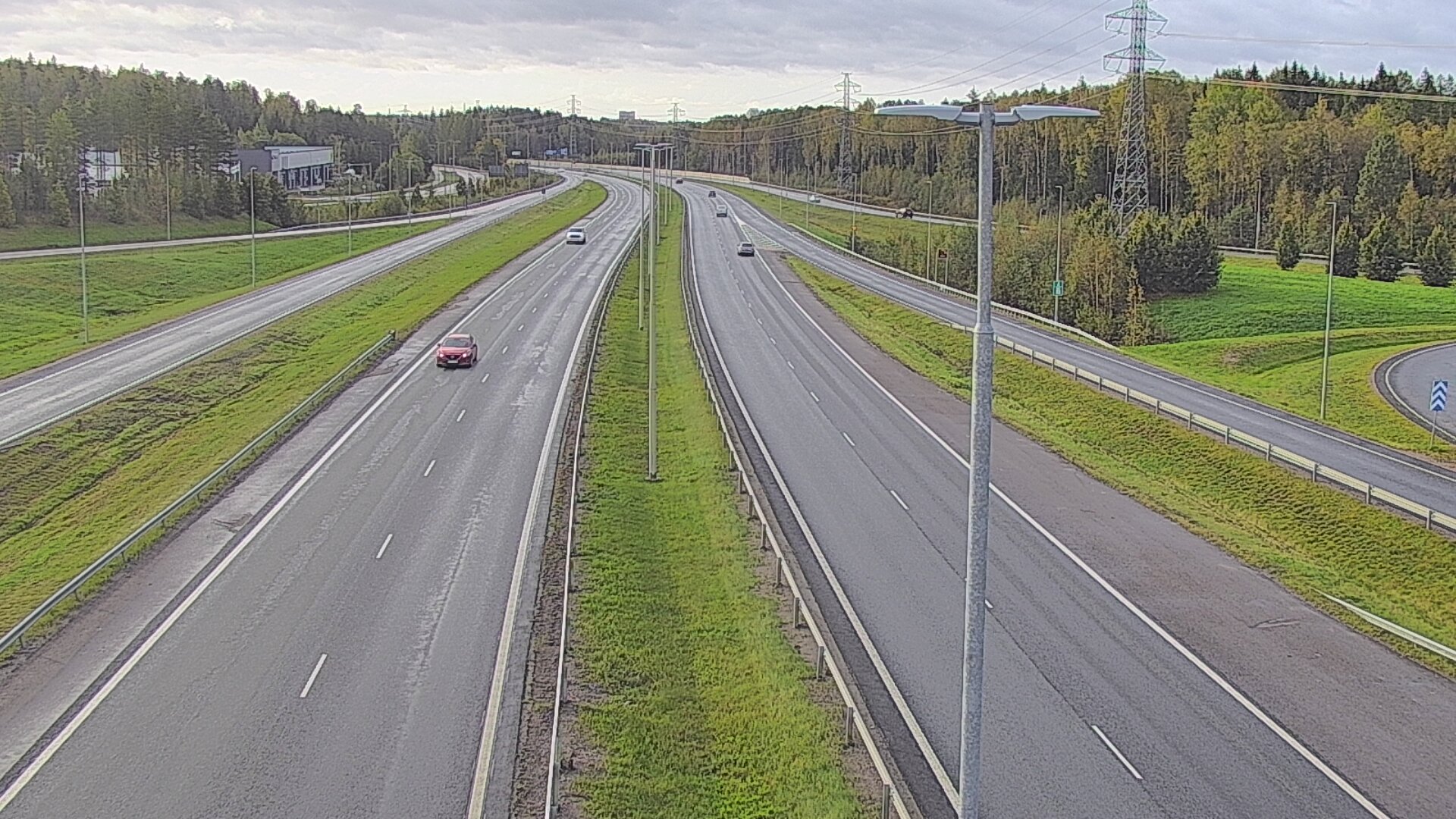 Weather Camera Image Road 3 Vantaa, south, Vantaa, Uusimaa