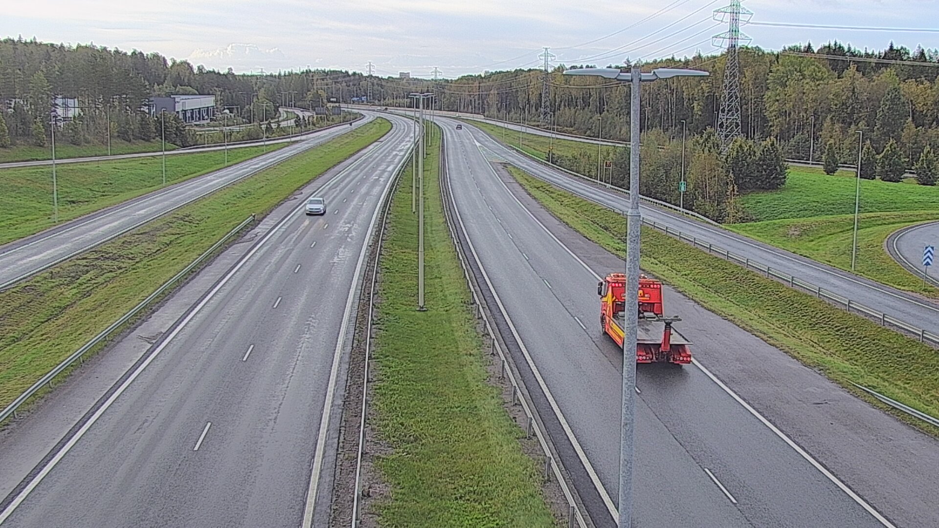 Weather Camera Image Road 3 Vantaa, south, Vantaa, Uusimaa