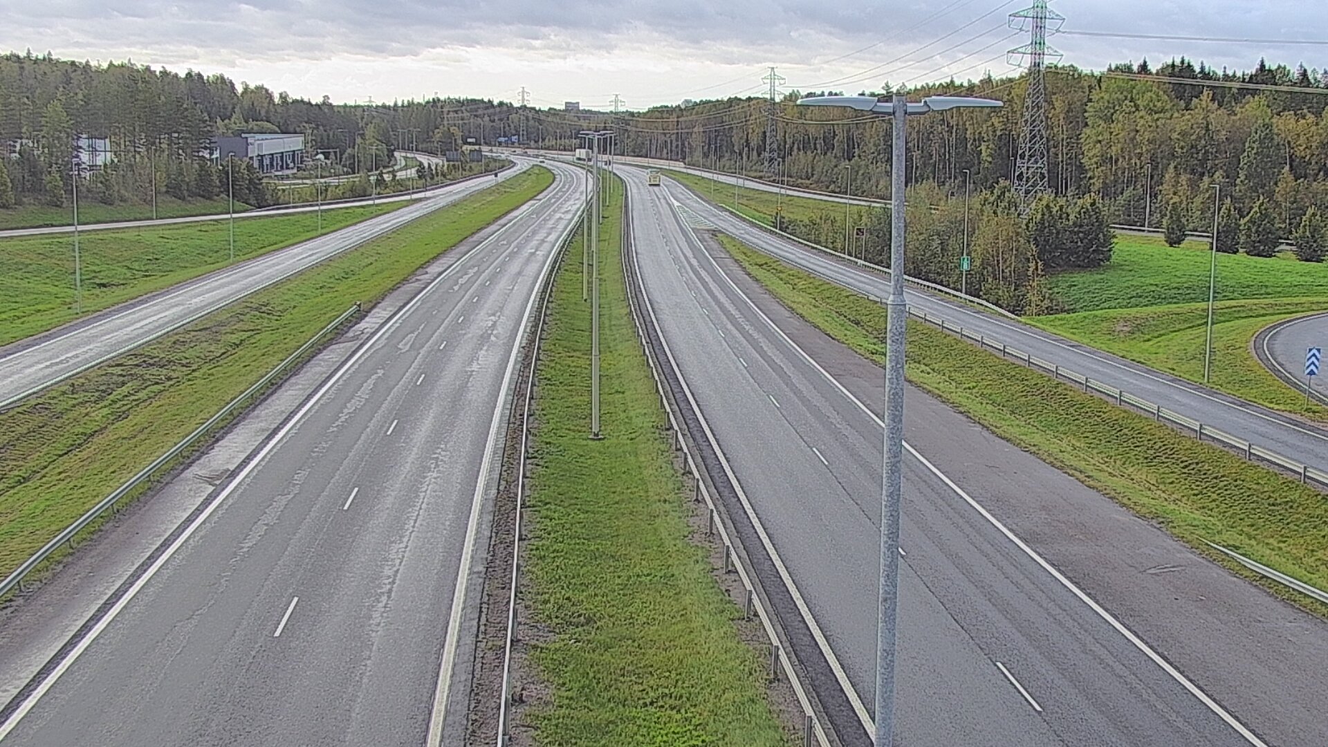 Weather Camera Image Road 3 Vantaa, south, Vantaa, Uusimaa