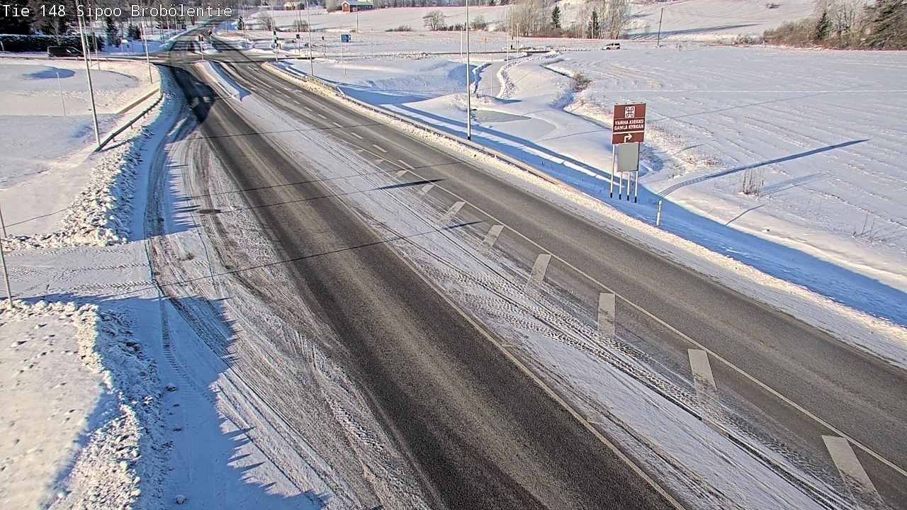 Weather Camera Image Road 148, Sipoo, Sipoo, Uusimaa