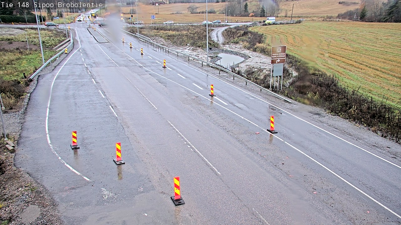 Weather Camera Image Väg 148, Sibbo, Sipoo, Uusimaa