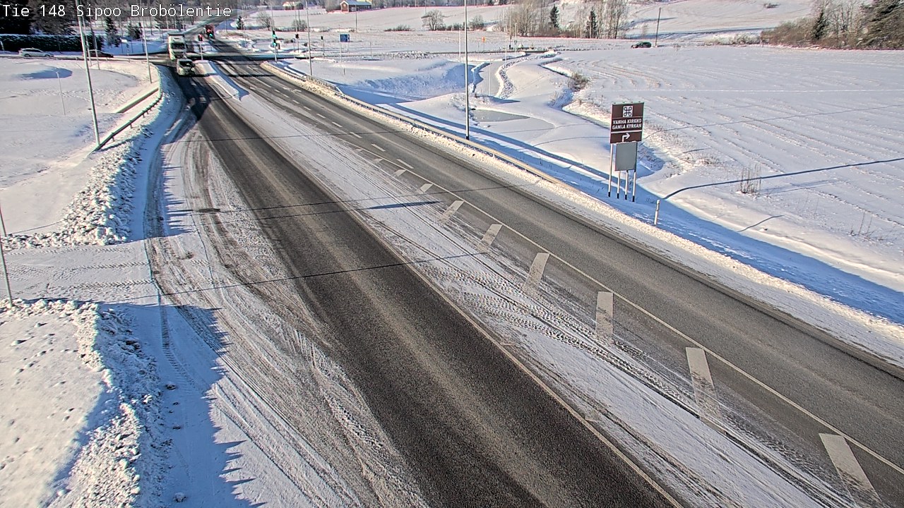 Weather Camera Image Road 148, Sipoo, Sipoo, Uusimaa