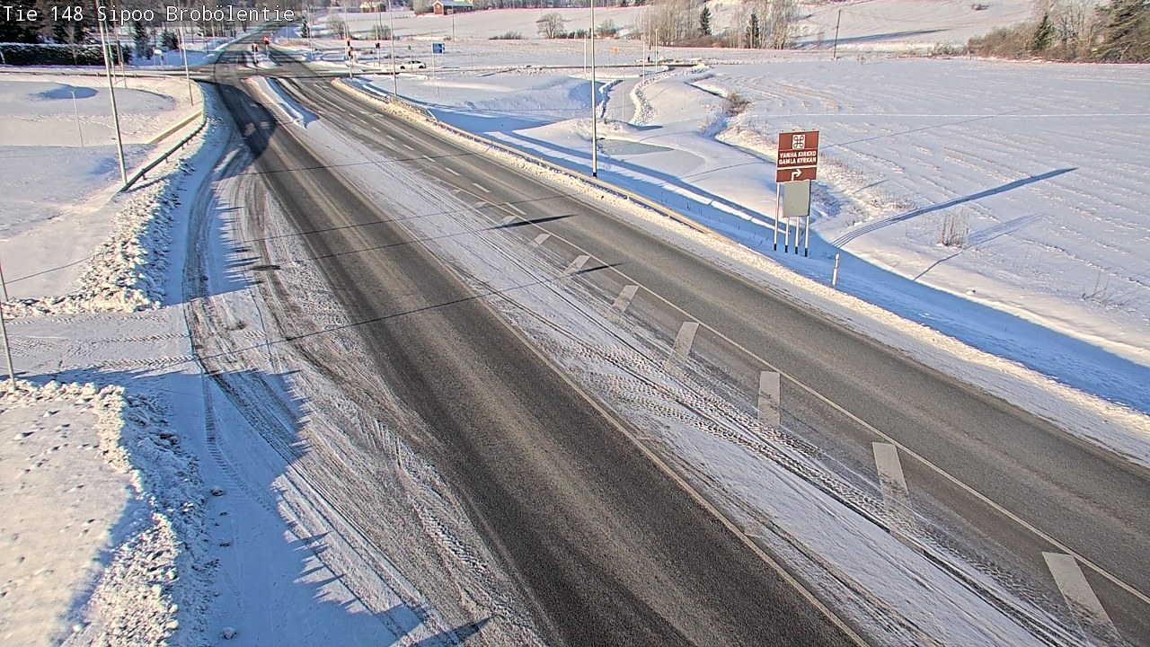 Weather Camera Image Väg 148, Sibbo, Sipoo, Uusimaa