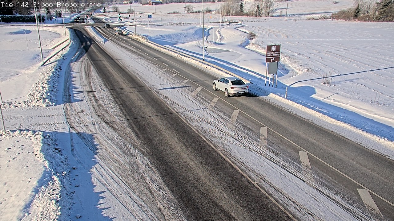 Weather Camera Image Road 148, Sipoo, Sipoo, Uusimaa