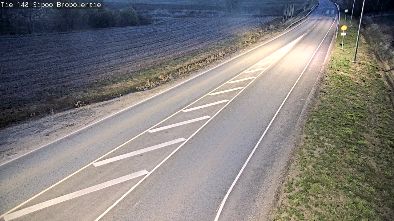 Weather Camera Image Väg 148, Sibbo, Sipoo, Uusimaa