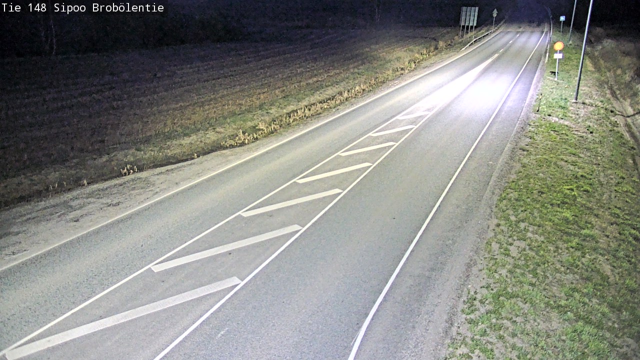 Weather Camera Image Väg 148, Sibbo, Sipoo, Uusimaa