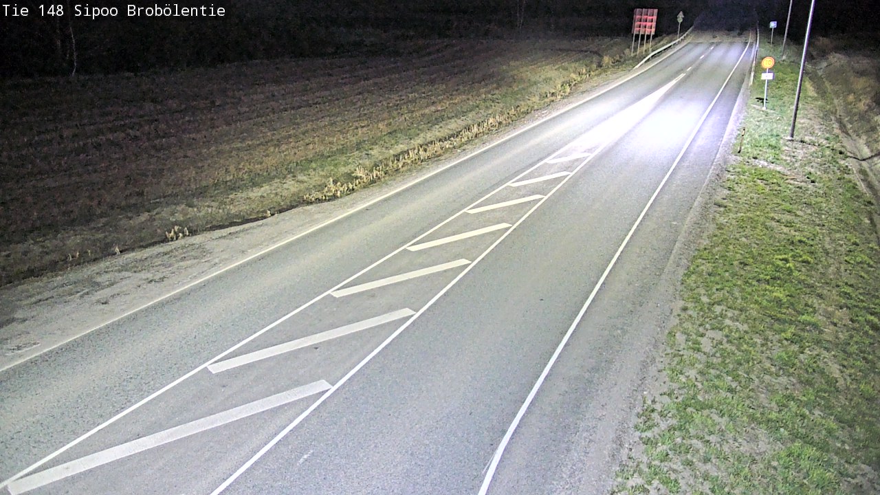 Weather Camera Image Väg 148, Sibbo, Sipoo, Uusimaa