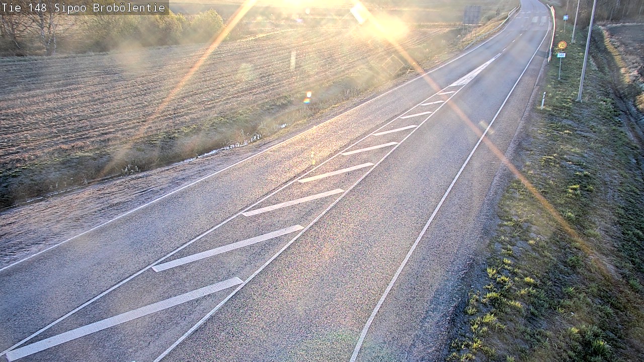 Weather Camera Image Väg 148, Sibbo, Sipoo, Uusimaa