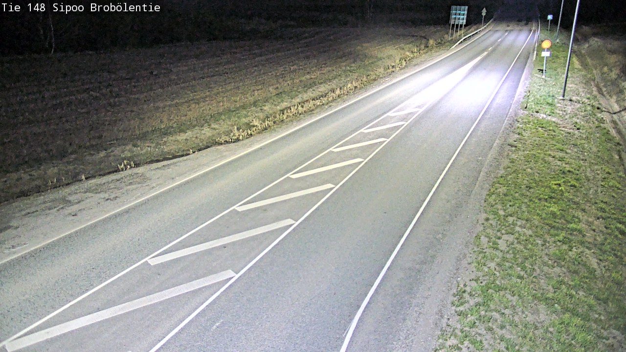 Weather Camera Image Väg 148, Sibbo, Sipoo, Uusimaa