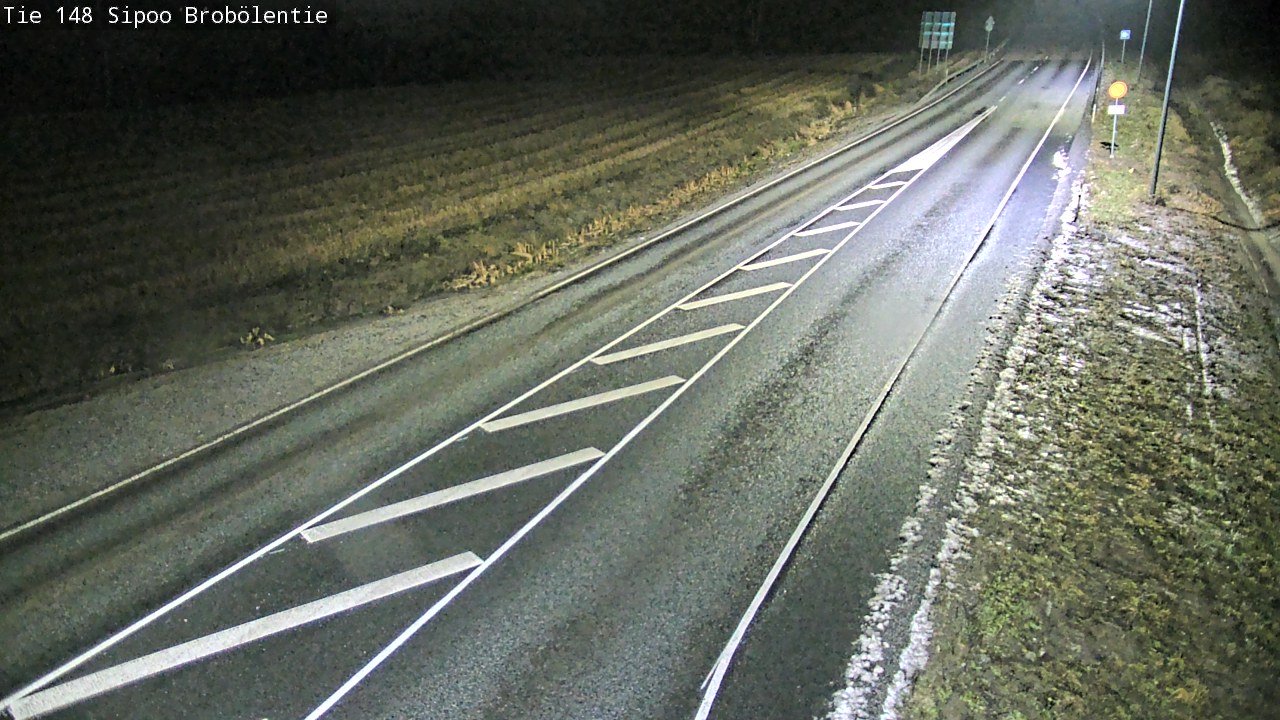 Weather Camera Image Väg 148, Sibbo, Sipoo, Uusimaa