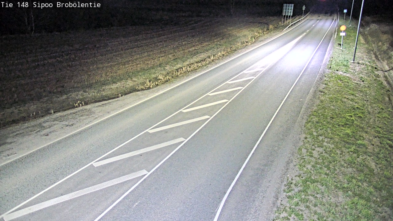 Weather Camera Image Väg 148, Sibbo, Sipoo, Uusimaa