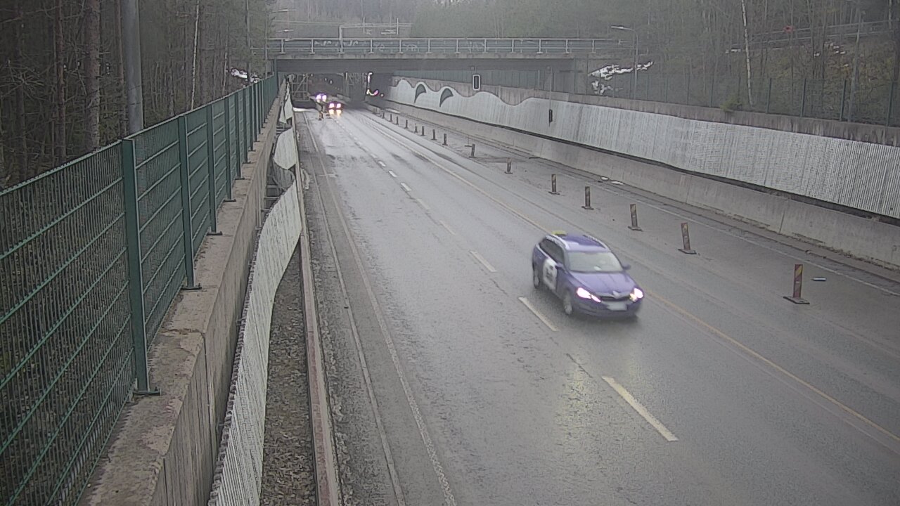 Kelikamerat Kuva Tie 102 Espoo Hiidenkallion tunneli, suuaukko pohj., Espoo, Uusimaa