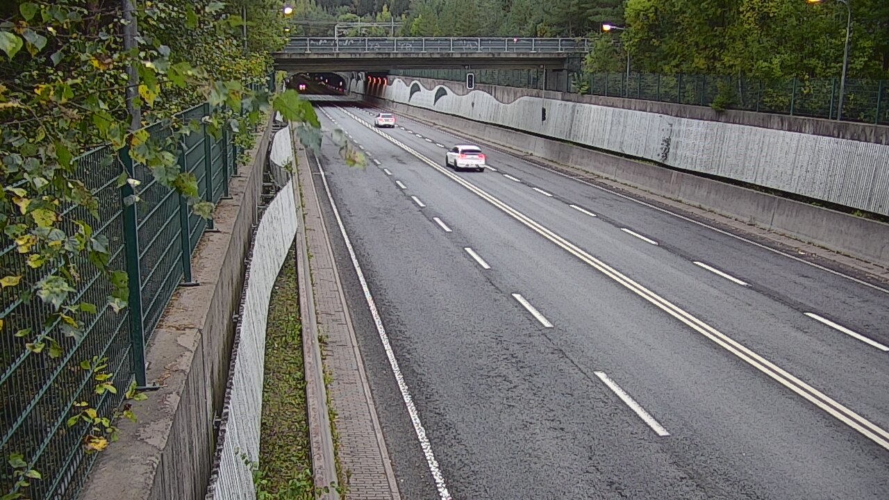 Kelikamerat Kuva Tie 102 Espoo Hiidenkallion tunneli, suuaukko pohj., Espoo, Uusimaa