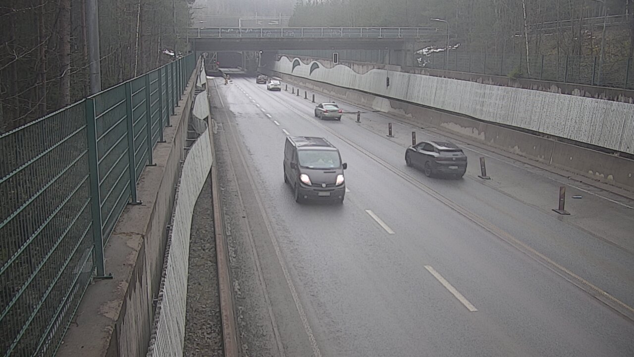 Weather Camera Image Väg 102 Esbo Hiidenkallio tunnel, suuaukko nord., Espoo, Uusimaa