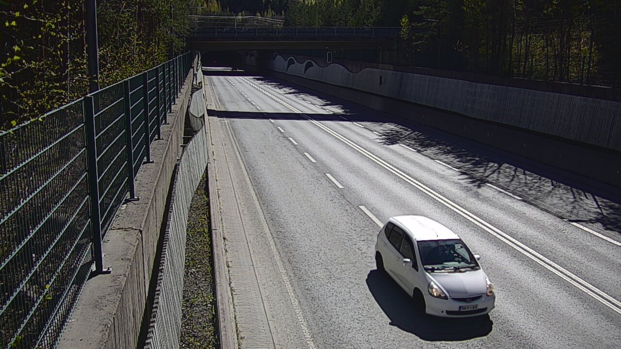 Kelikamerat Kuva Tie 102 Espoo Hiidenkallion tunneli, suuaukko pohj., Espoo, Uusimaa