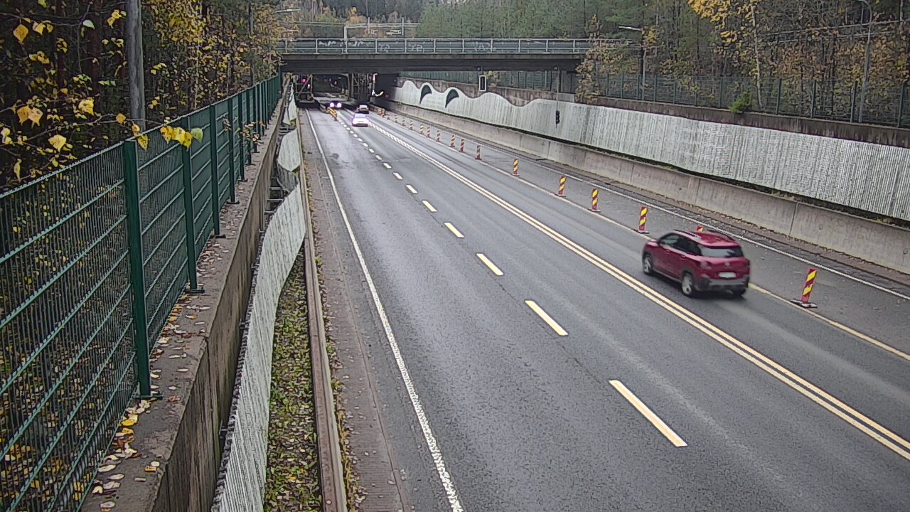 Kelikamerat Kuva Tie 102 Espoo Hiidenkallion tunneli, suuaukko pohj., Espoo, Uusimaa