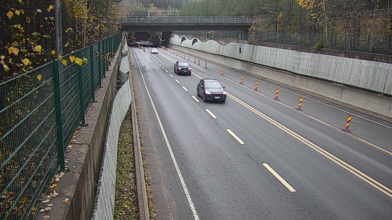 Kelikamerat Kuva Tie 102 Espoo Hiidenkallion tunneli, suuaukko pohj., Espoo, Uusimaa