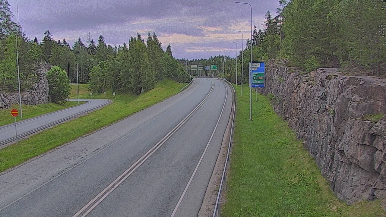 Kelikamerat Kuva Tie 102 Hiidenkallion tunneli, suuaukko etelä, Espoo, Uusimaa