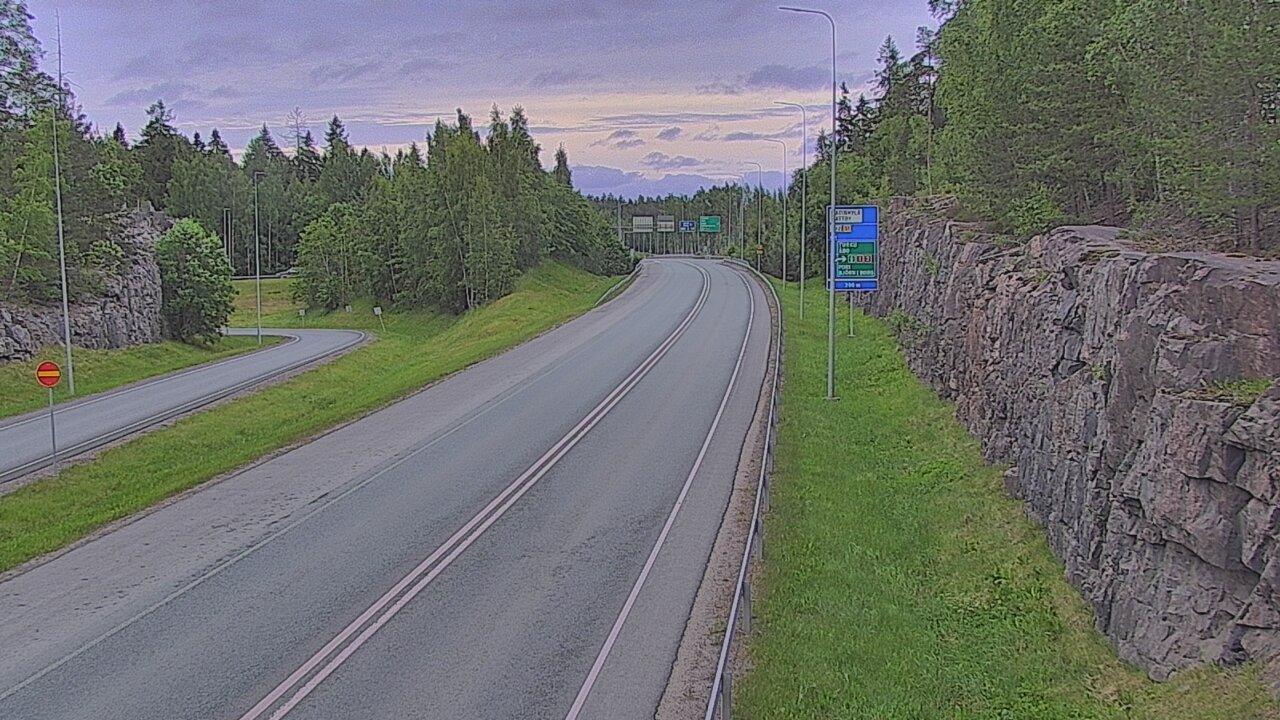 Kelikamerat Kuva Tie 102 Hiidenkallion tunneli, suuaukko etelä, Espoo, Uusimaa