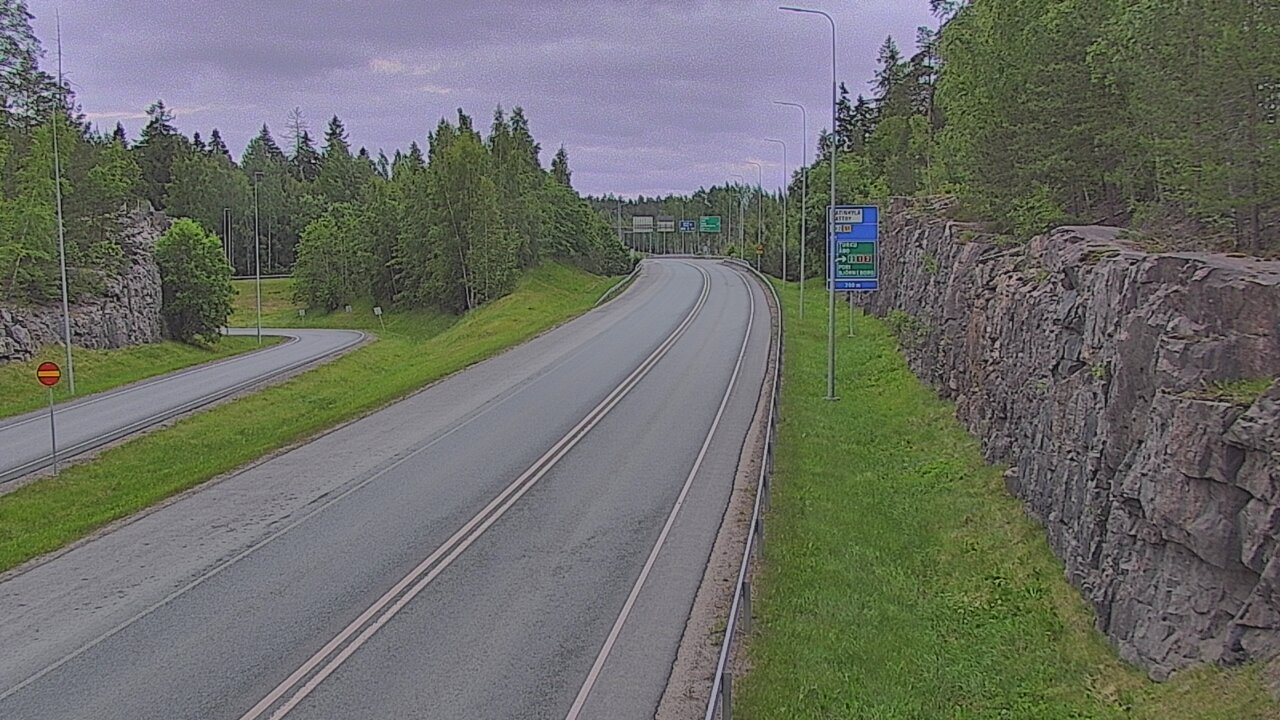 Kelikamerat Kuva Tie 102 Hiidenkallion tunneli, suuaukko etelä, Espoo, Uusimaa