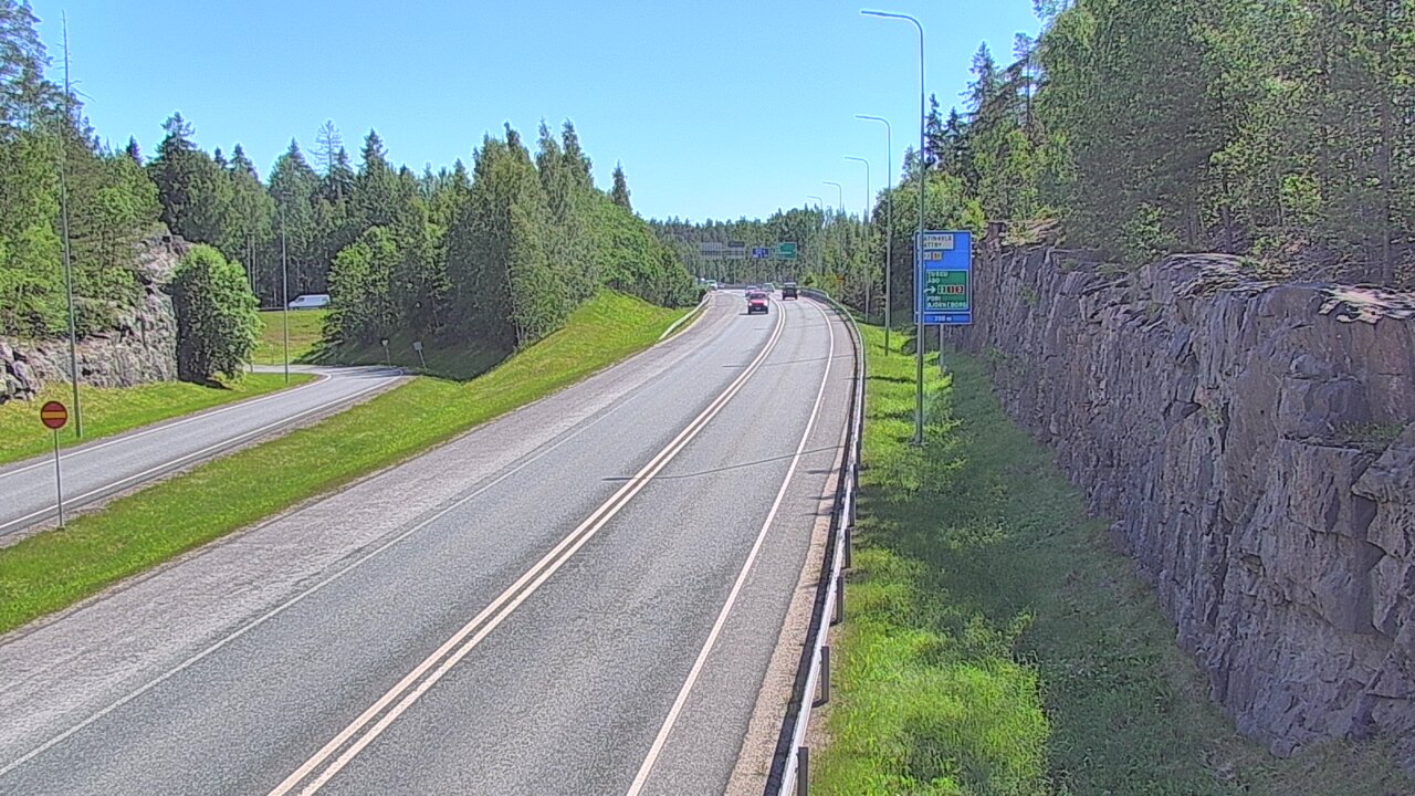 Kelikamerat Kuva Tie 102 Hiidenkallion tunneli, suuaukko etelä, Espoo, Uusimaa