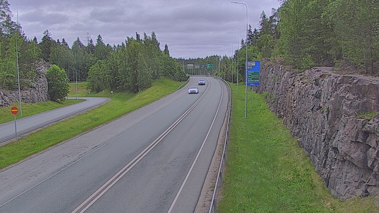 Weather Camera Image Tie 102 Hiidenkallion tunneli, suuaukko etelä, Espoo, Uusimaa