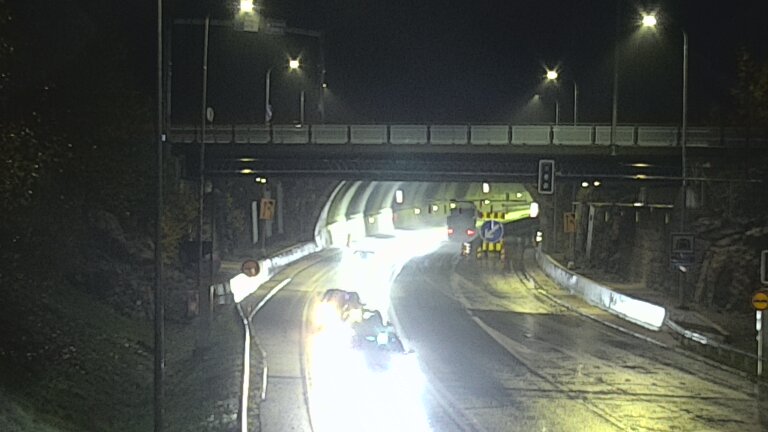 Kelikamerat Kuva Tie 102 Hiidenkallion tunneli, suuaukko etelä, Espoo, Uusimaa
