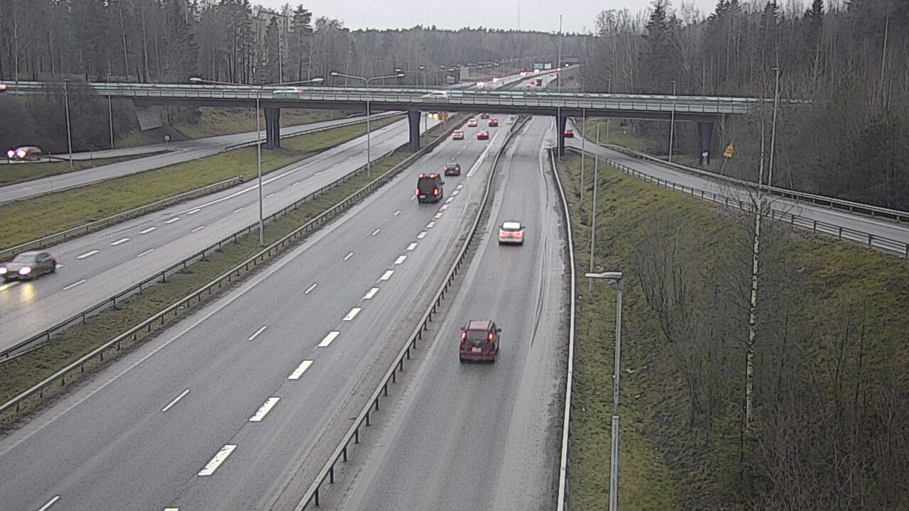 Weather Camera Image Väg 102 Esbo, Smedsby, Espoo, Uusimaa