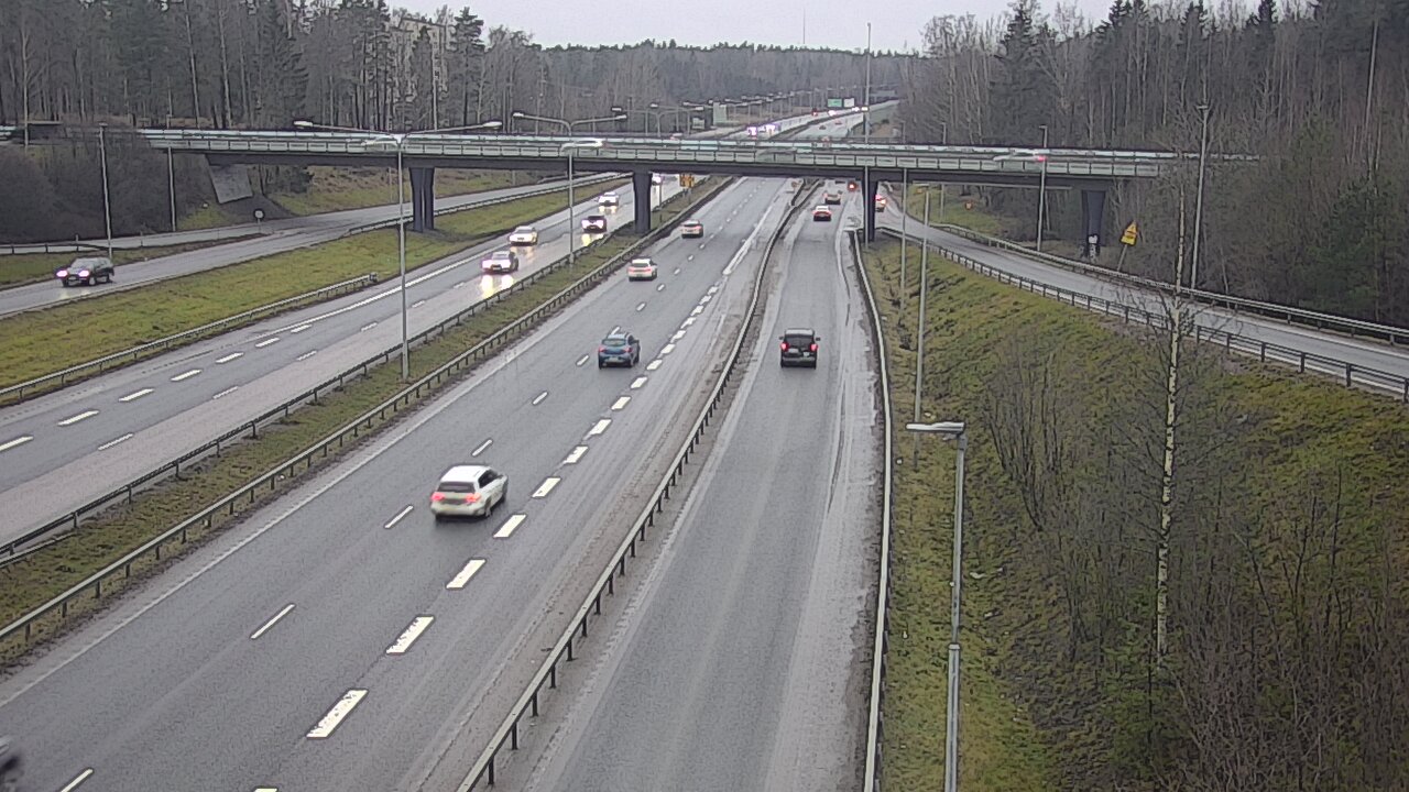 Weather Camera Image Väg 102 Esbo, Smedsby, Espoo, Uusimaa