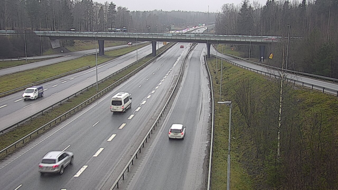 Weather Camera Image Väg 102 Esbo, Smedsby, Espoo, Uusimaa