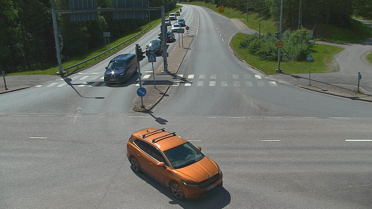Kelikamerat Kuva Tie 102 Espoo, Turuntie st110, Espoo, Uusimaa