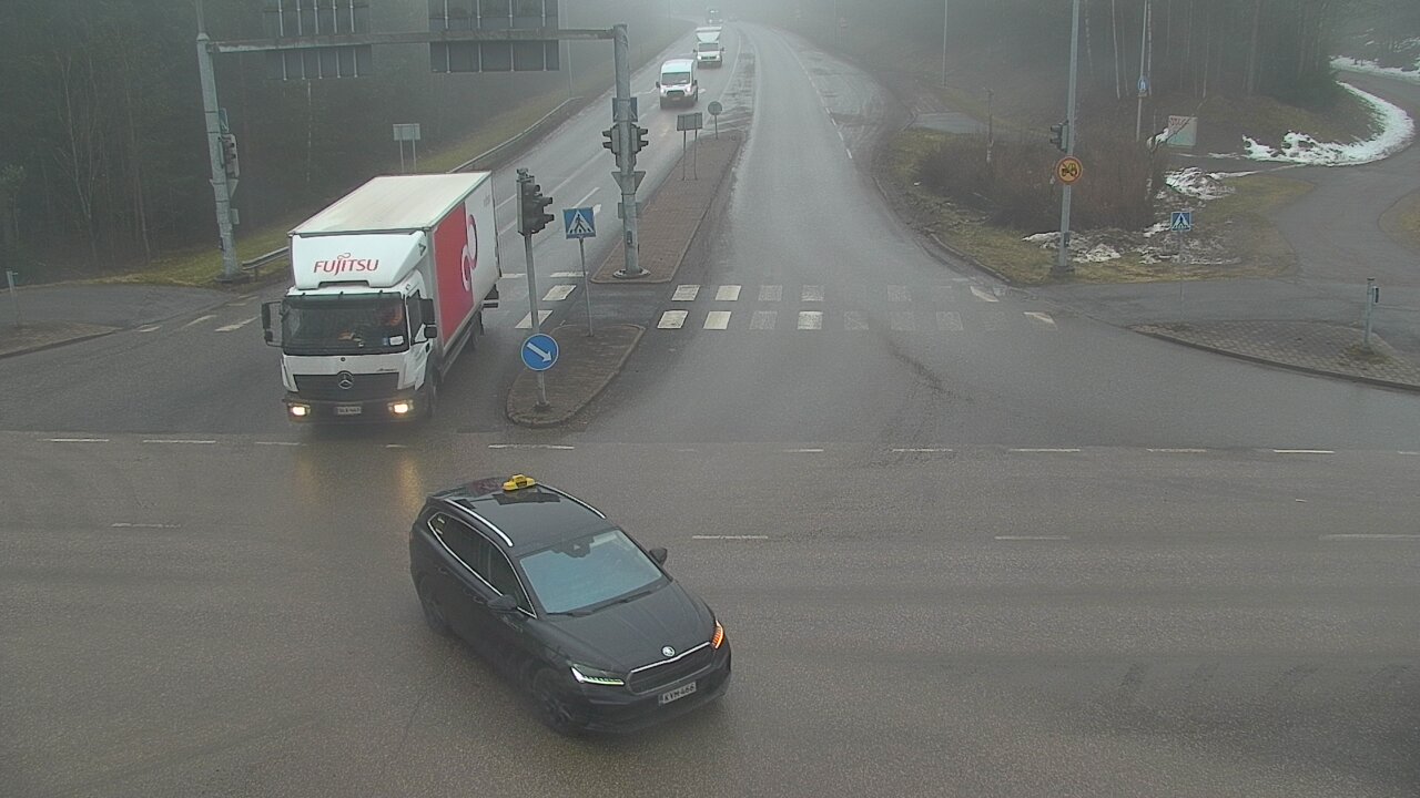 Weather Camera Image Tie 102 Espoo, Turuntie st110, Espoo, Uusimaa