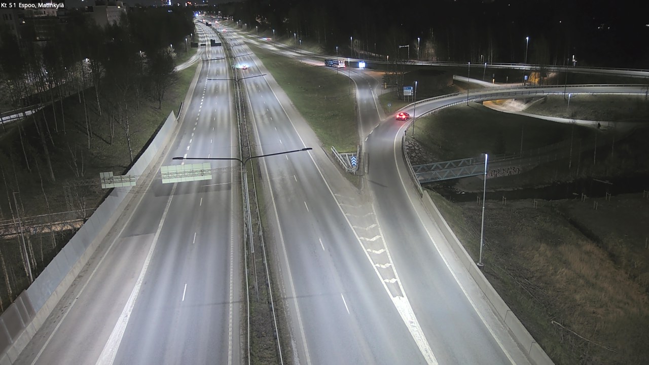 Weather Camera Image Road 51 Espoo, Matinkylä, Espoo, Uusimaa