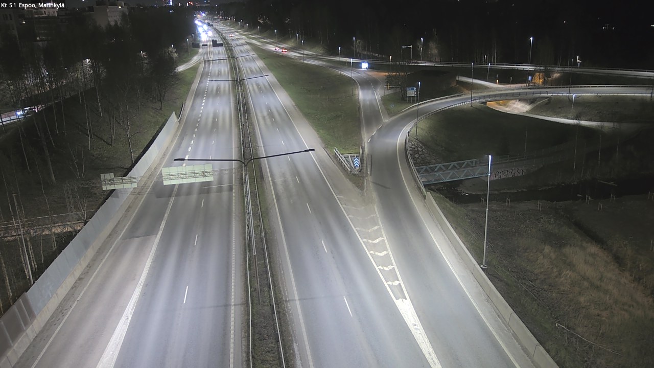 Weather Camera Image Road 51 Espoo, Matinkylä, Espoo, Uusimaa