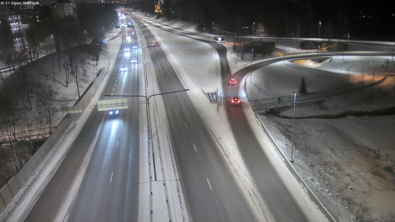 Weather Camera Image Road 51 Espoo, Matinkylä, Espoo, Uusimaa