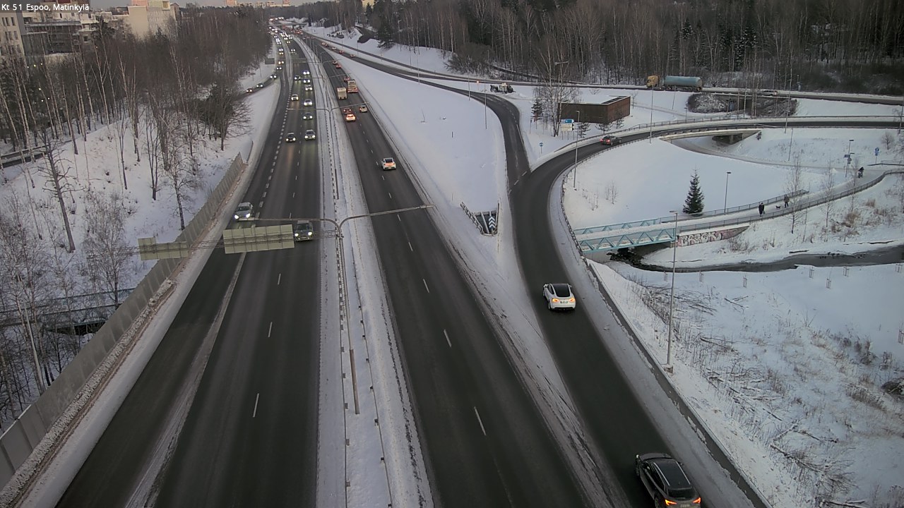 Weather Camera Image Road 51 Espoo, Matinkylä, Espoo, Uusimaa