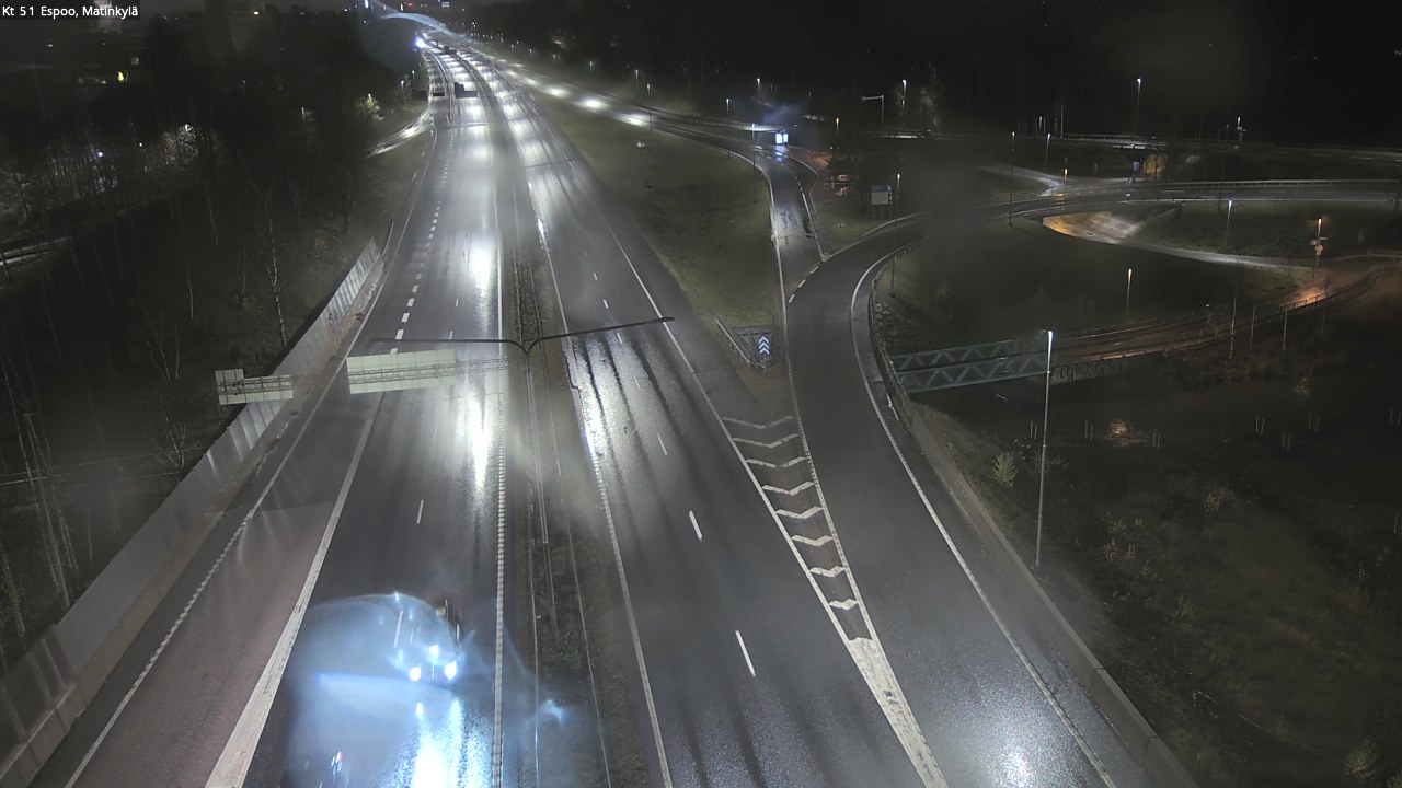 Weather Camera Image Väg 51 Esbo, Mattby, Espoo, Uusimaa