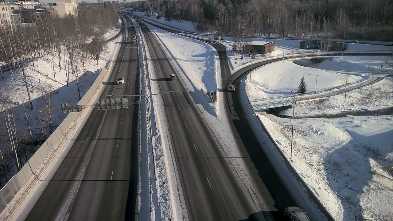 Weather Camera Image Road 51 Espoo, Matinkylä, Espoo, Uusimaa