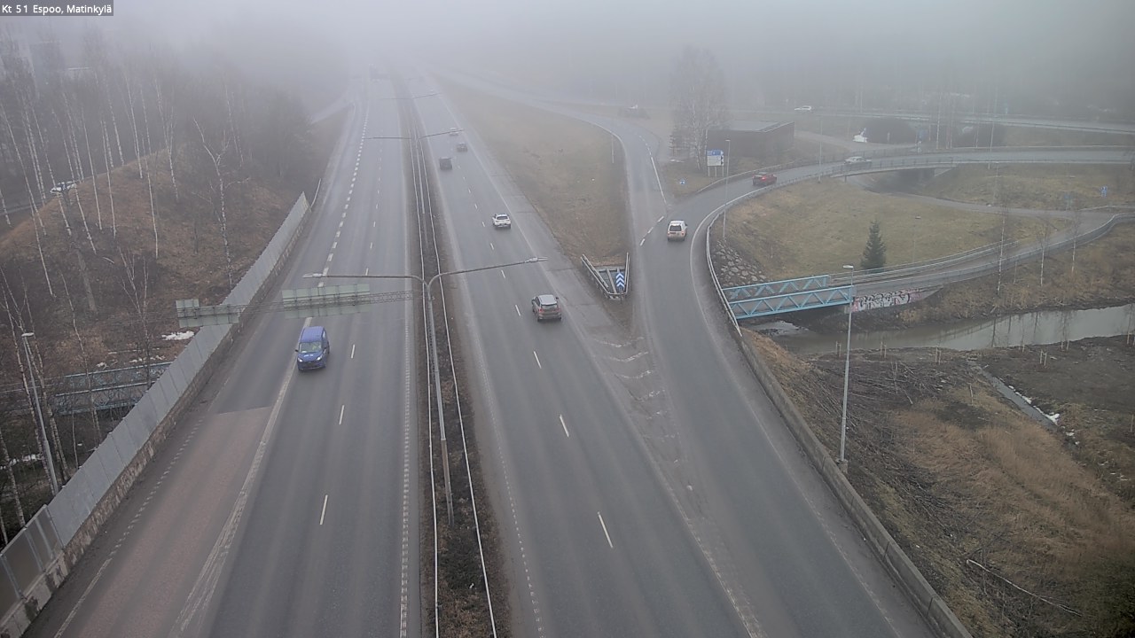 Weather Camera Image Road 51 Espoo, Matinkylä, Espoo, Uusimaa