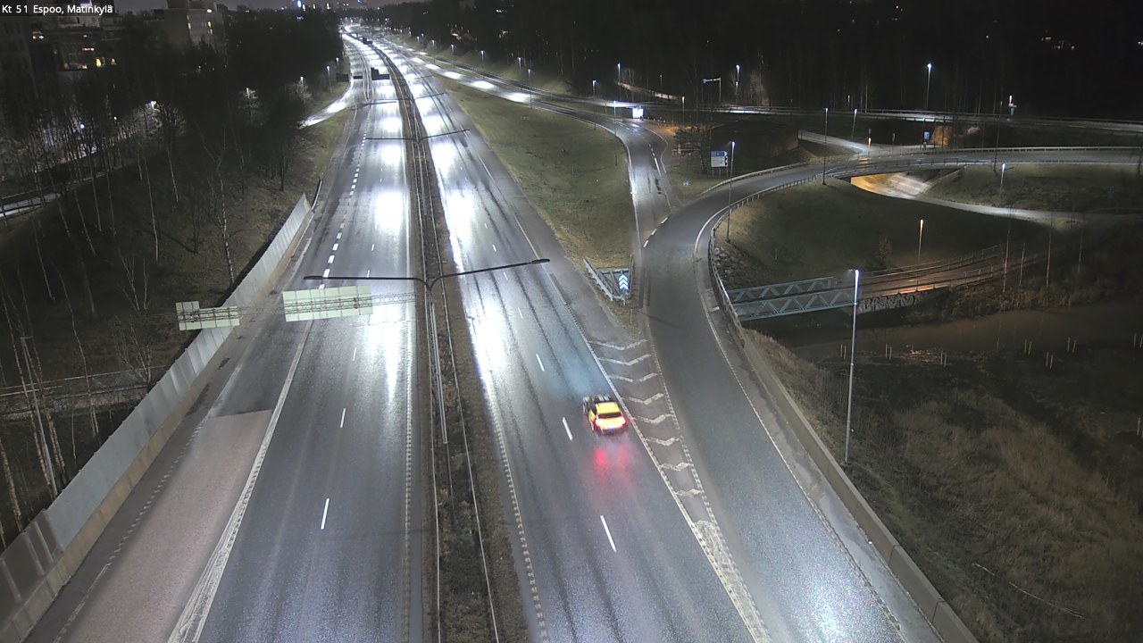 Weather Camera Image Väg 51 Esbo, Mattby, Espoo, Uusimaa