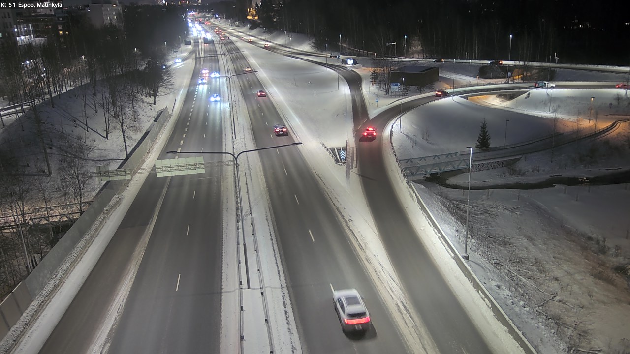Weather Camera Image Road 51 Espoo, Matinkylä, Espoo, Uusimaa
